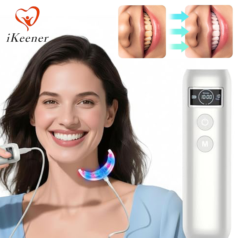 Teeth Whitening With Blue Light - Teeth Whitening Accelerator 16 LED Red