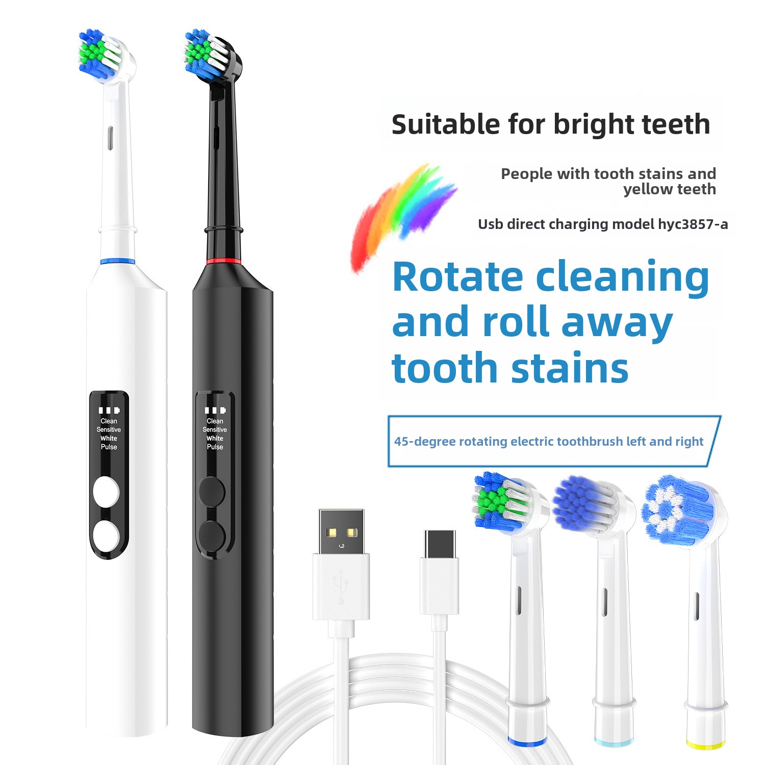 Wireless Rechargeable Fully Au - Electric Toothbrush Sonic review and price