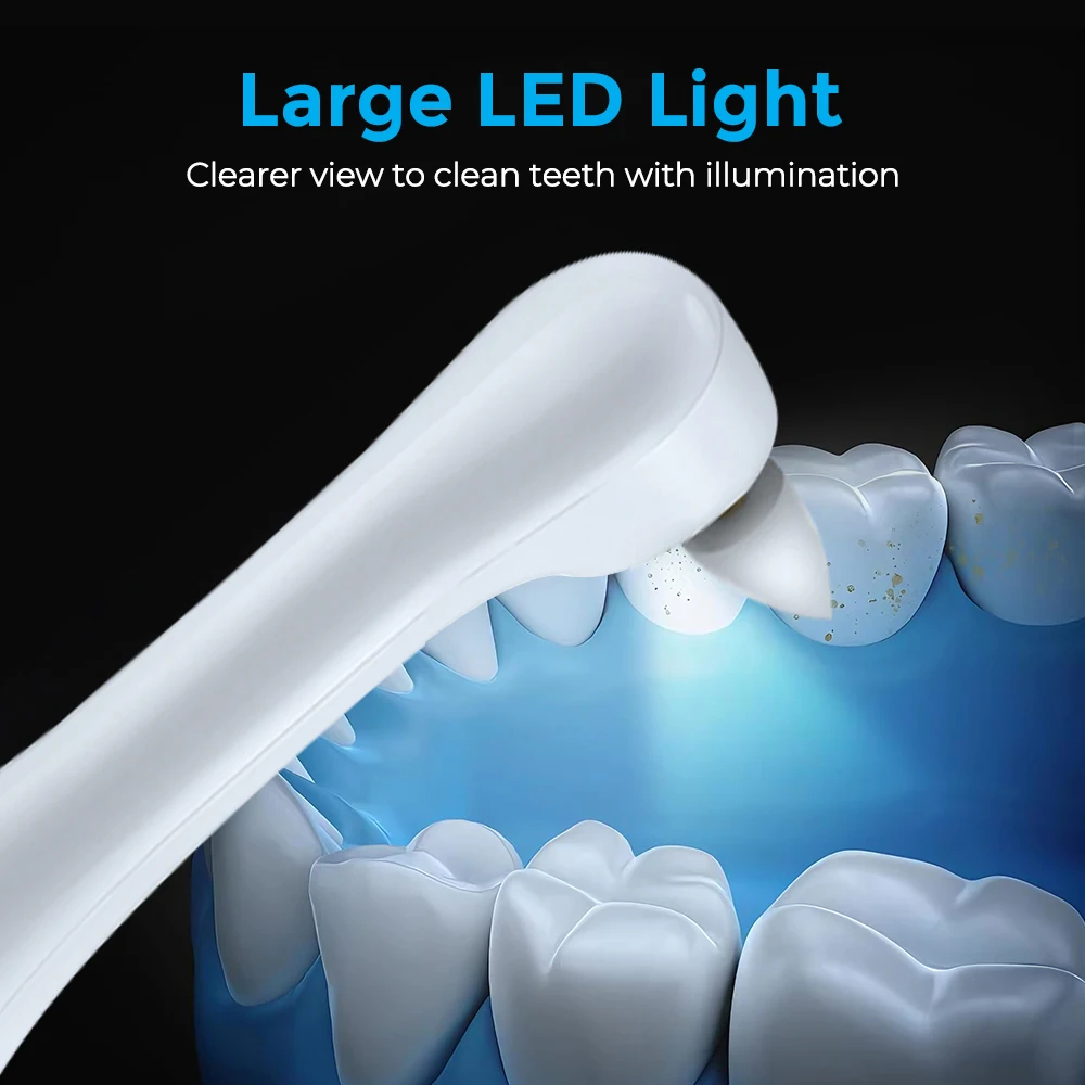 Electric Tooth Polisher Teeth  - Teeth Whitening Kit With Light review and price