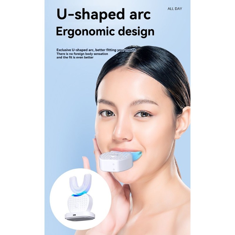 U-Shaped Electric Toothbrush F - Teeth Whitening Gum review and price