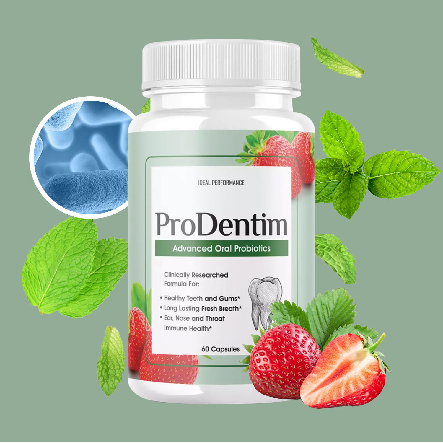 Advanced Oral Probiotics - Fre - Teeth Whitening Gum review and price