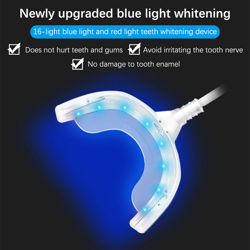 1PCS 4in1 Teeth Whitening 16 L - Teeth Whitening With Blue Light review and price