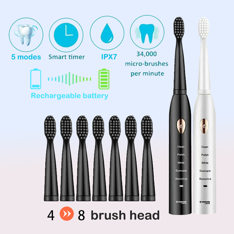 Electric Toothbrush 5-gear Mod - Electric Toothbrush Sonic review and price