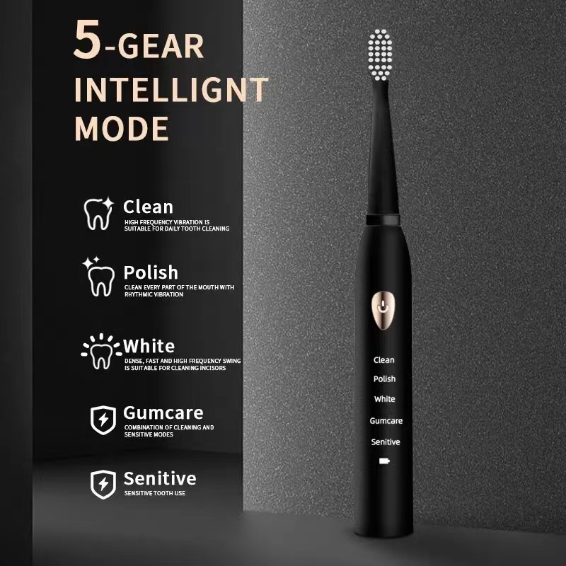Electric Toothbrush 5-gear Mod - Electric Toothbrush Sonic review and price