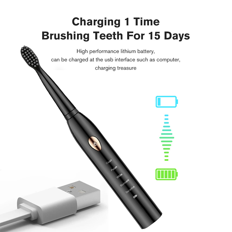 Electric Toothbrush 5-gear Mod - Electric Toothbrush Sonic review and price