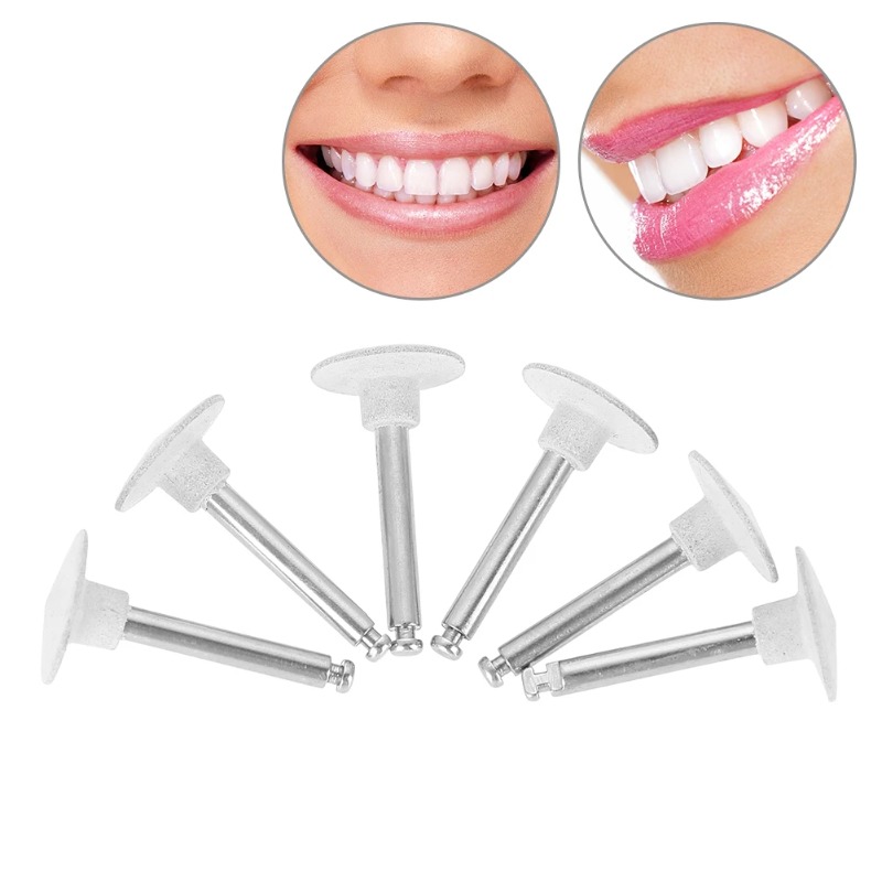 6Pcs Tooth Polishing Head Set  - Teeth Whitening Lab review and price