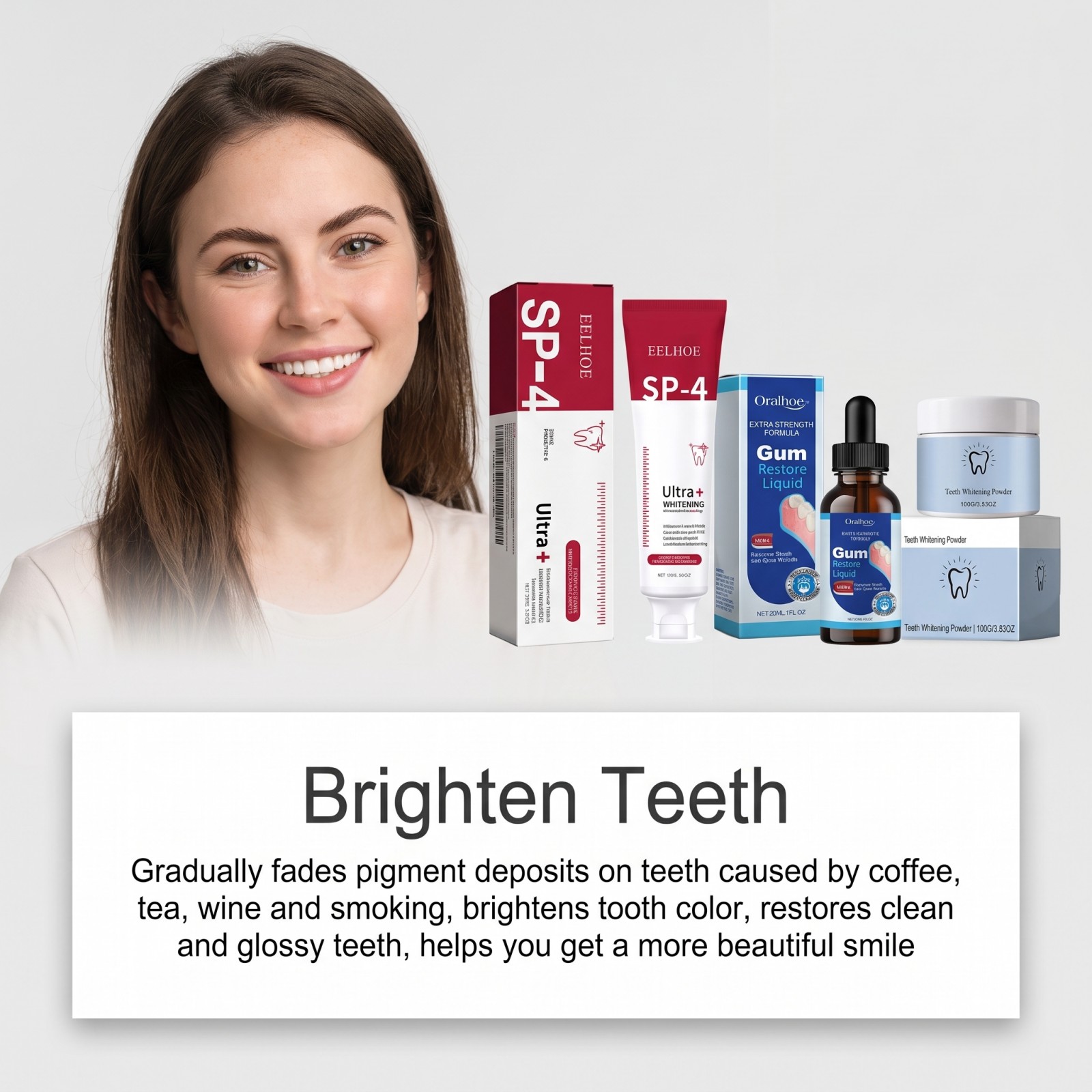 Oral Care Combo Set Whitening  - Teeth Whitening Instant review and price