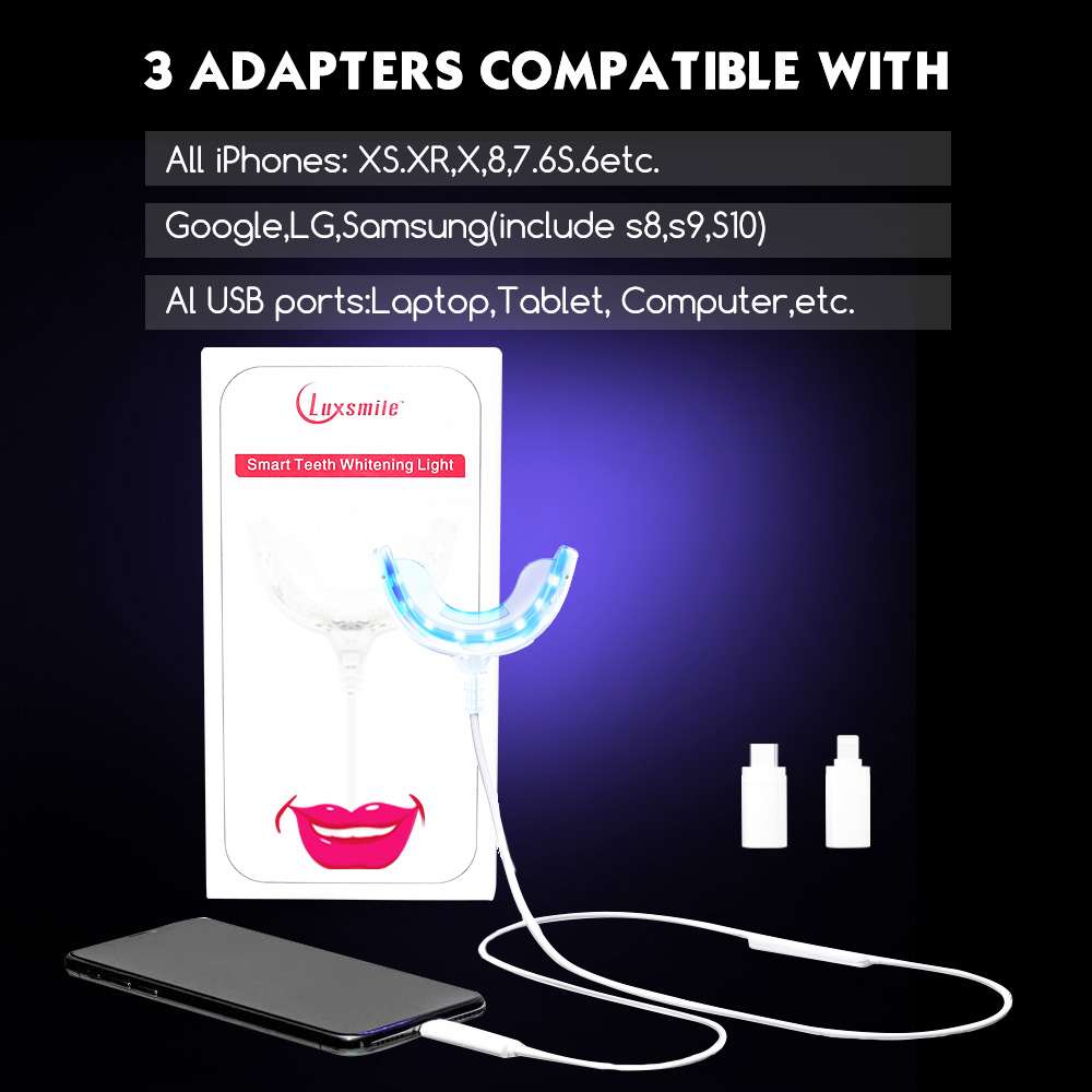 Luxsmile Smart LED Teeth White - Teeth Whitening With Blue Light review and price