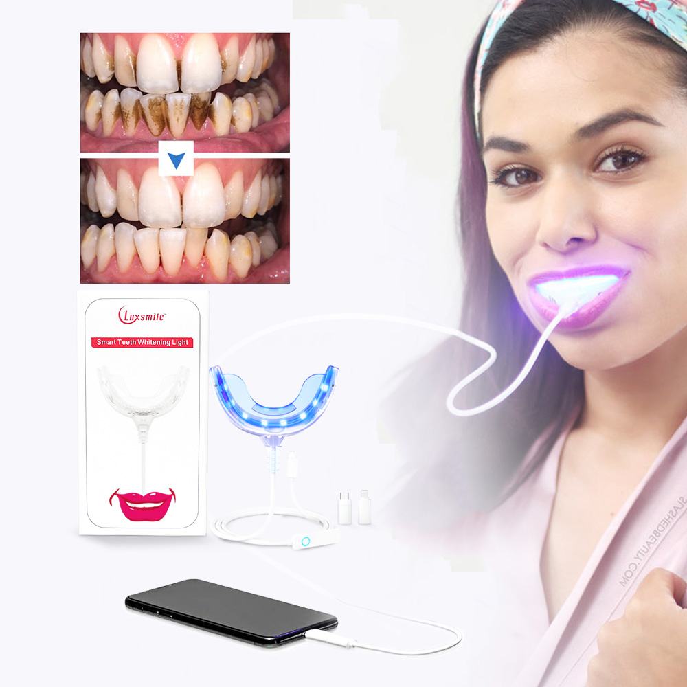 Luxsmile Smart LED Teeth White - Teeth Whitening With Blue Light review and price