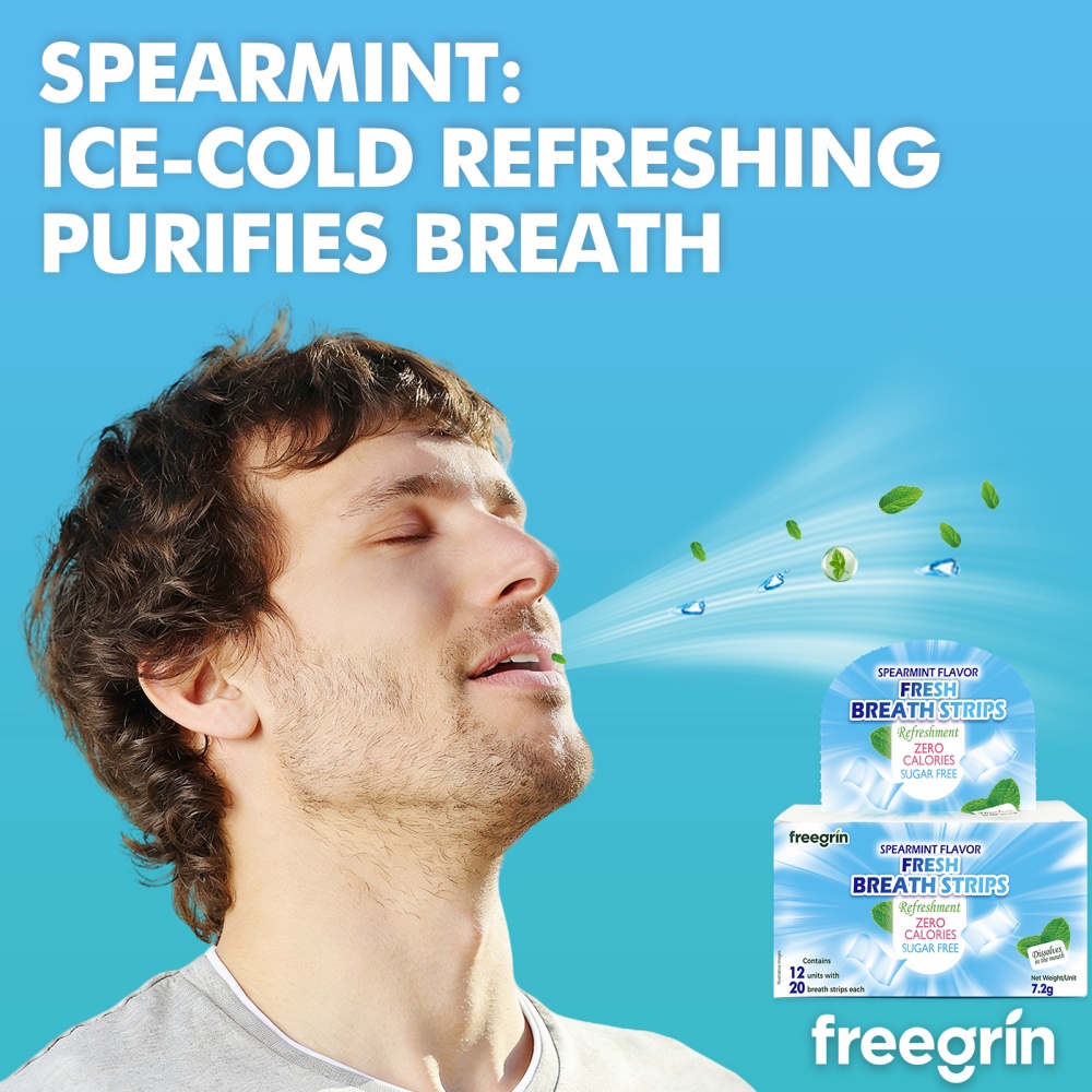 FREEGRIN Spearmint Flavored Fr - Teeth Whitening Instant review and price
