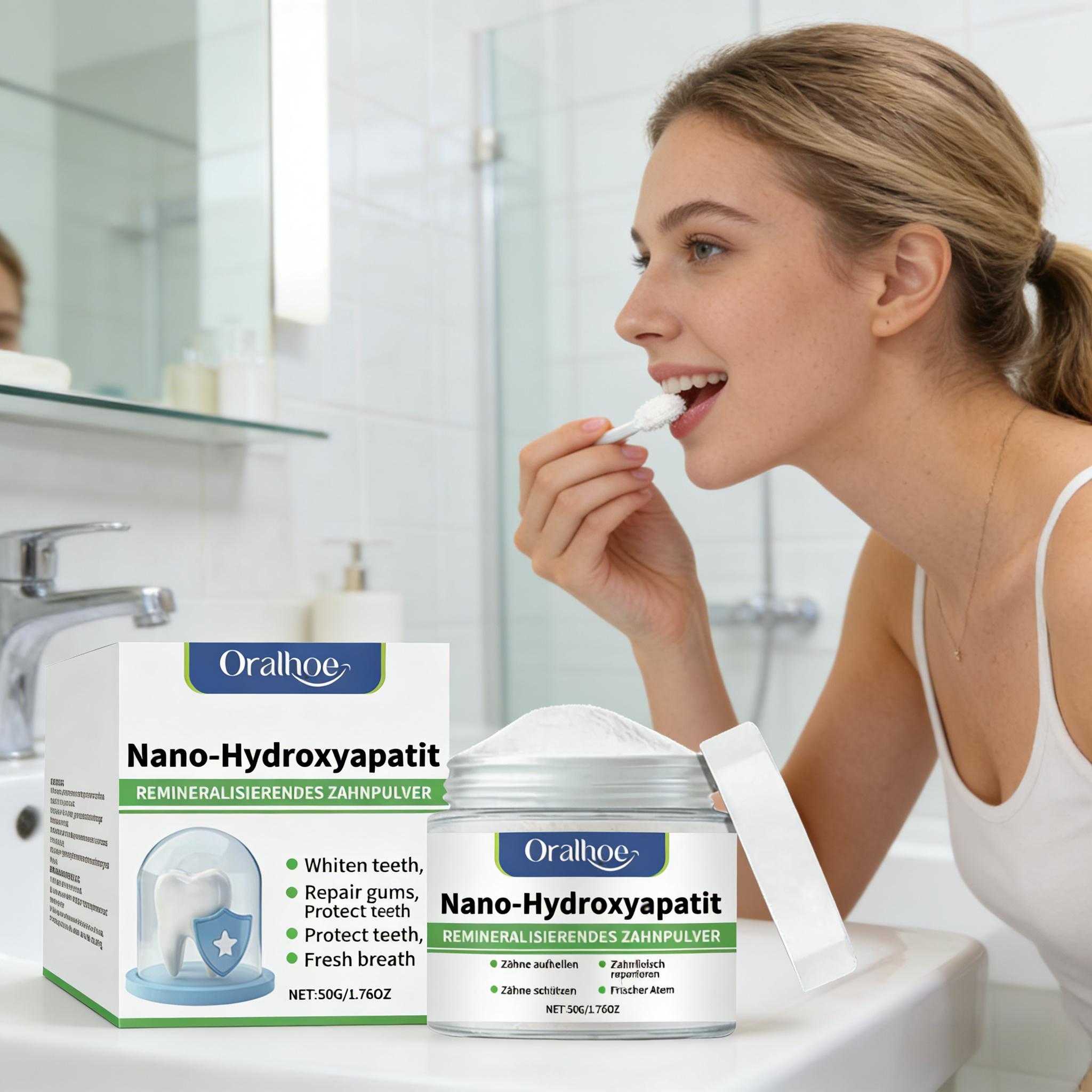 Oralhoe Whitening Tooth Powder - Teeth Whitening Instant review and price