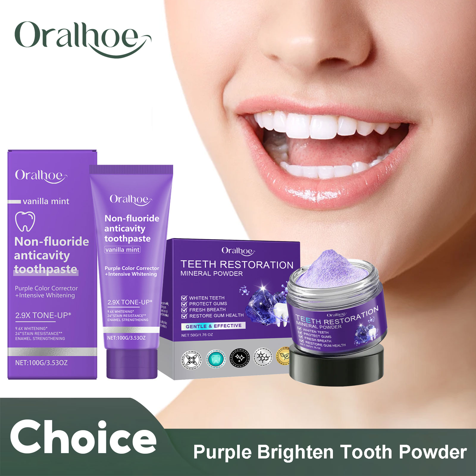 Teeth Restoration Mineral Powd - Teeth Whitening Instant review and price