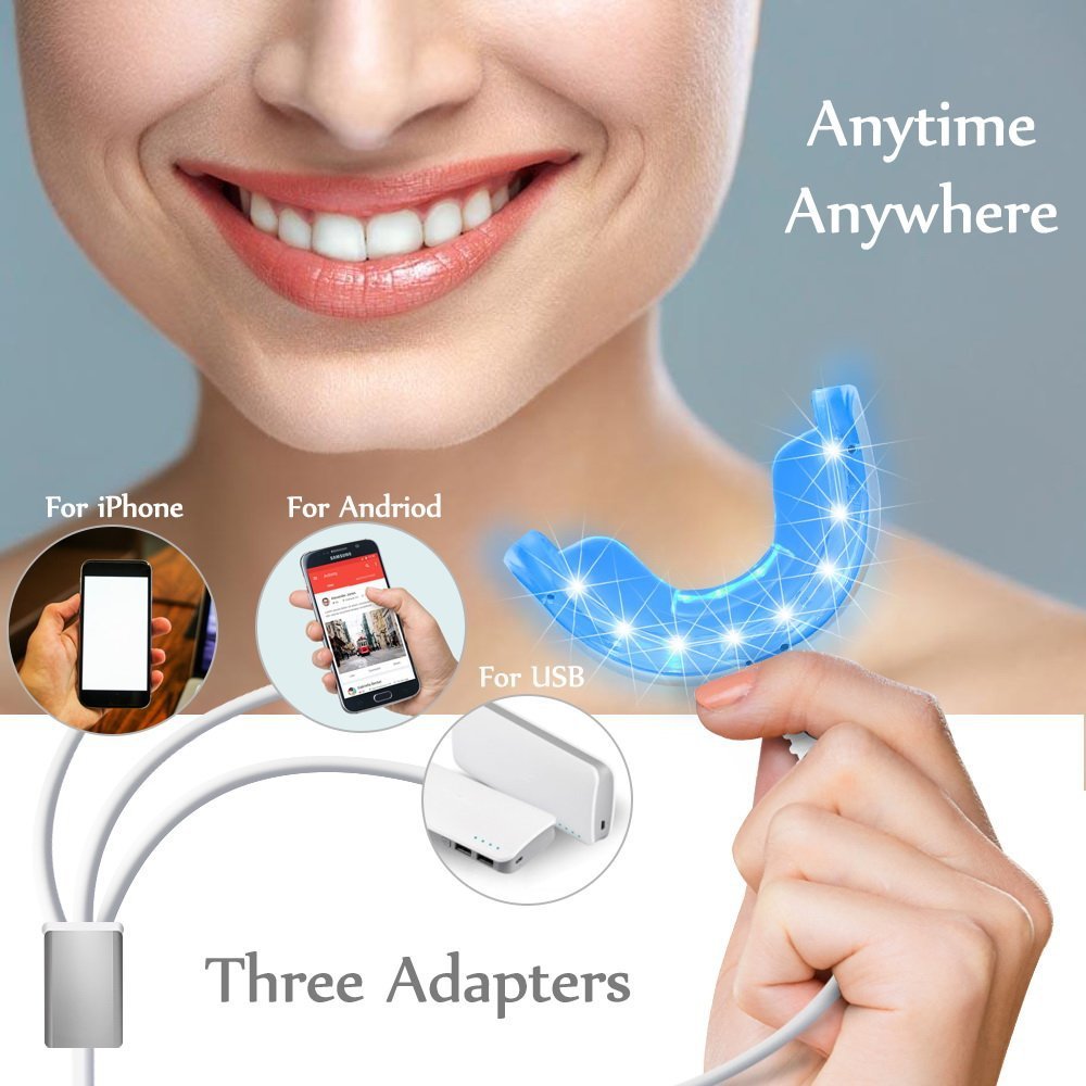 3 In1 Teeth Whitening Lamp 16  - Teeth Whitening With Blue Light review and price