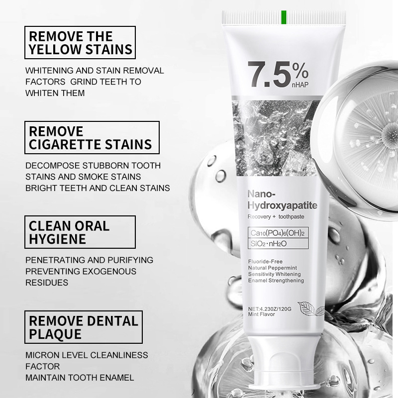 7.5% Hydroxyapatite Probiotic  - Teeth Whitening Gum review and price