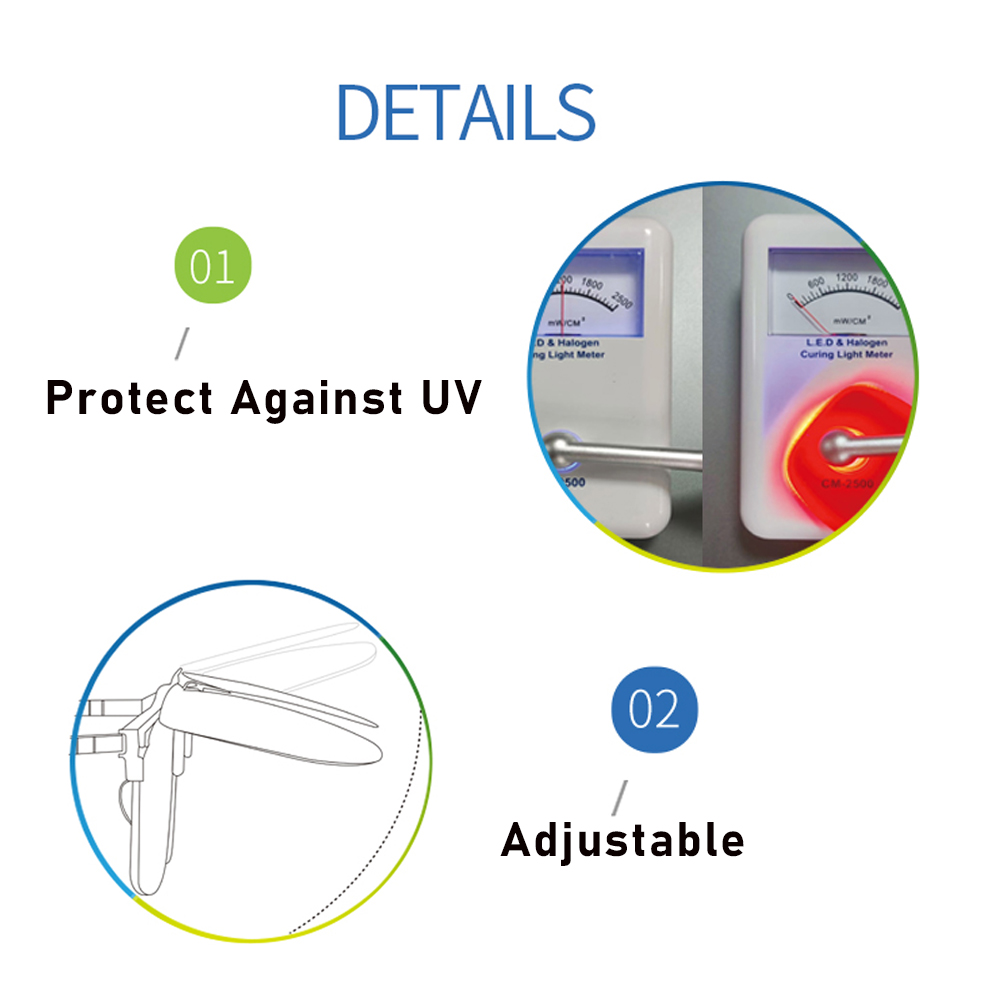 Dental Equipment UV Clip Glass - Teeth Whitening With Blue Light review and price